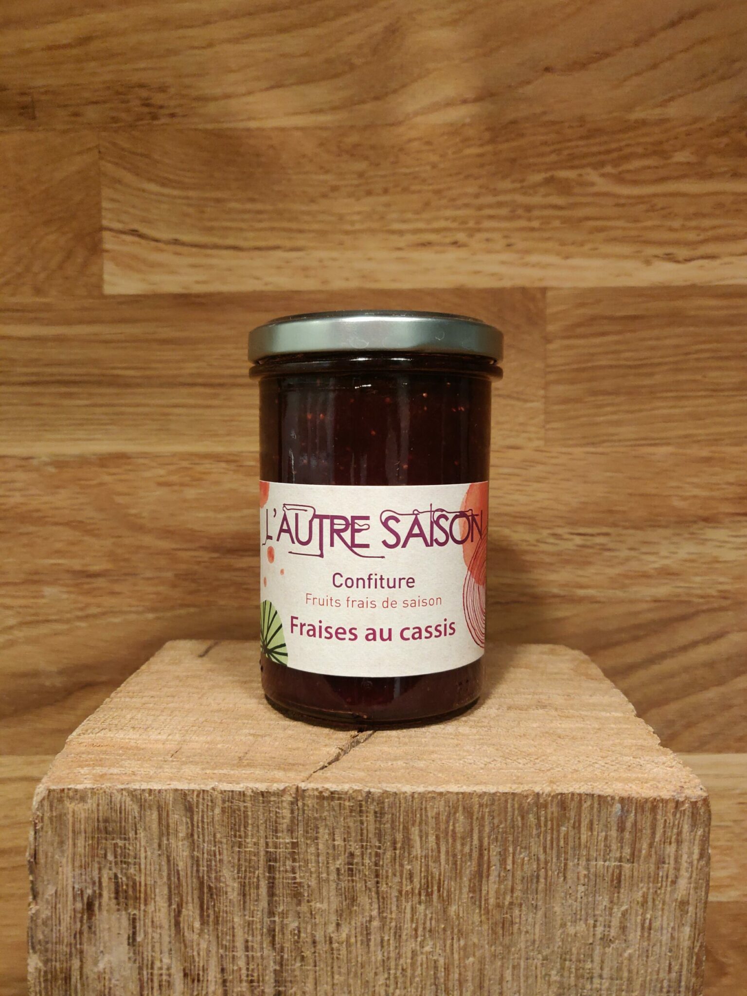 L Autre Saison Confiture Extra De Fraises Au Cassis